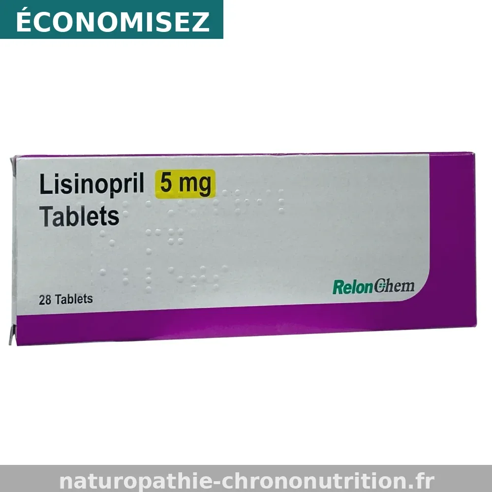 Commander Lisinopril 20mg à Marseille — dès €0,68€ — livraison 48h