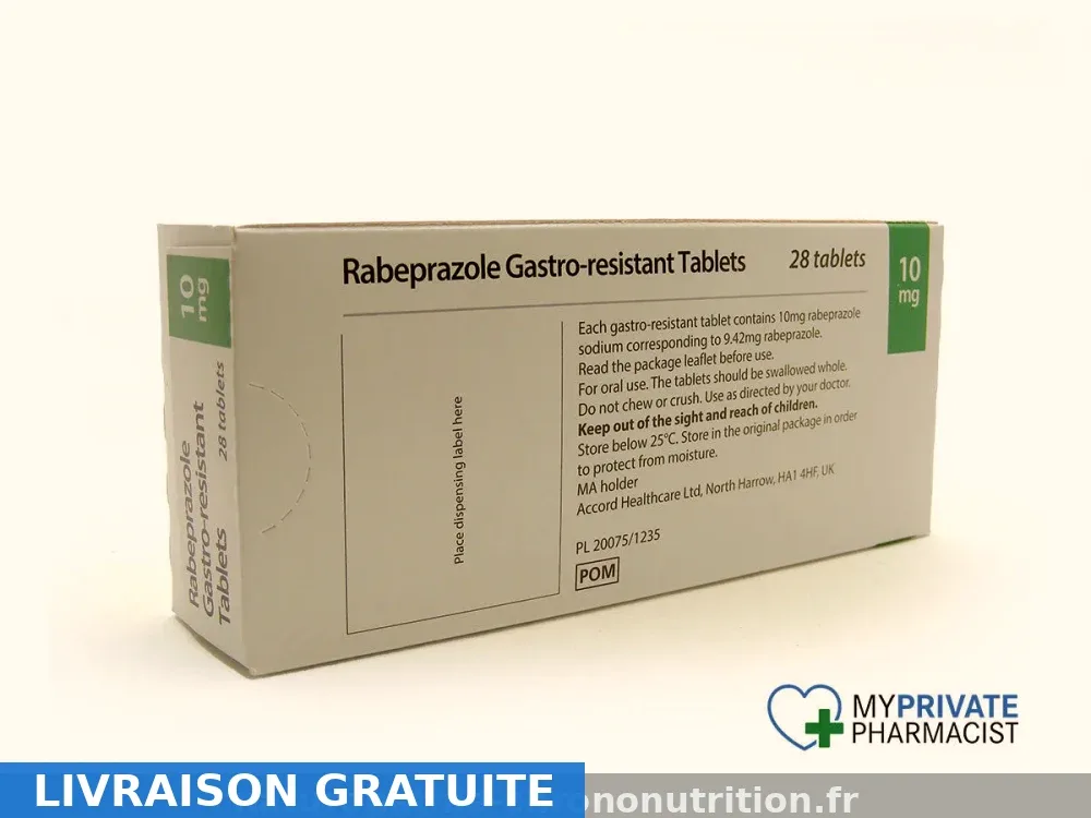 Acheter Rabéprazole 20mg (Rabeprazole) à Nice — ordonnance en ligne rapide