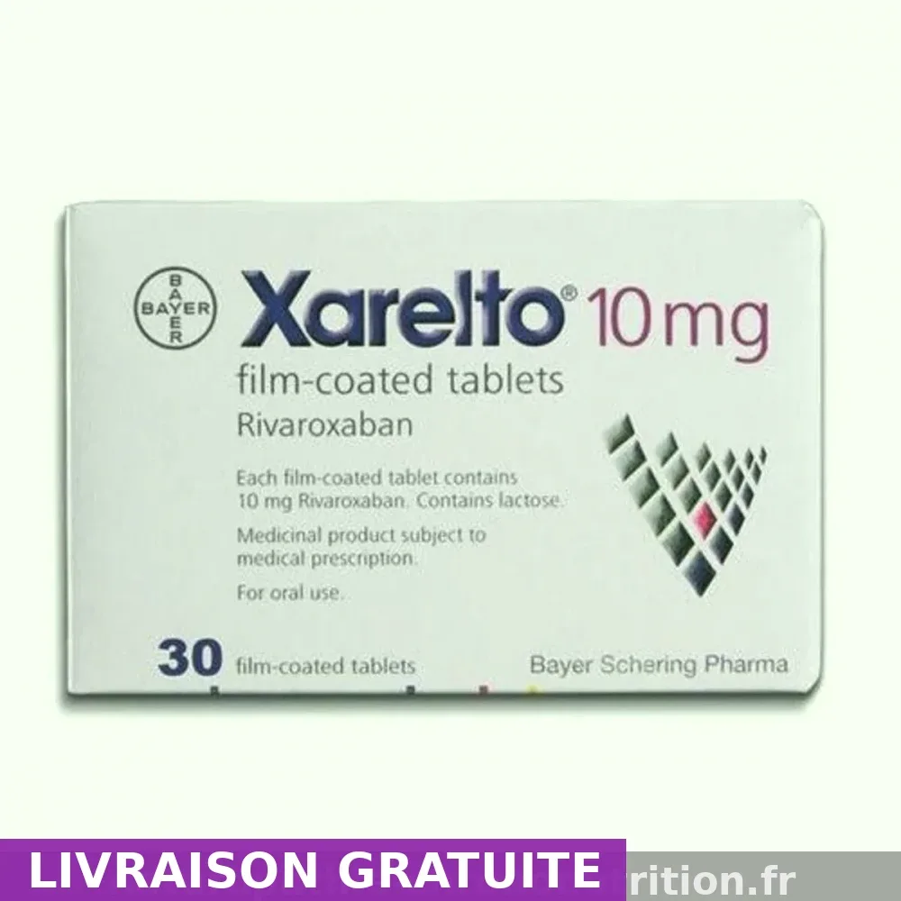 Où acheter Xarelto 20mg sans ordonnance en France?