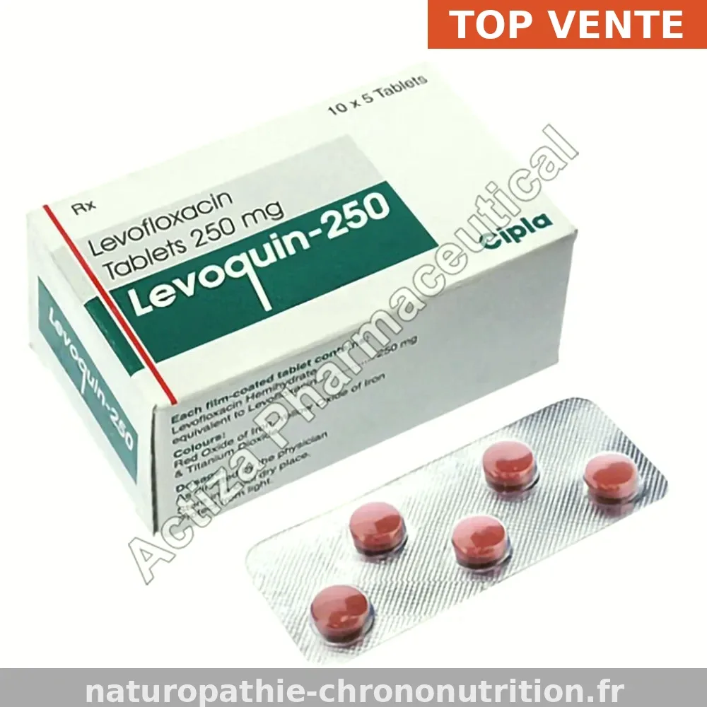 Lévofloxacine 250mg à Paris — prix et pharmacies en ligne comparés