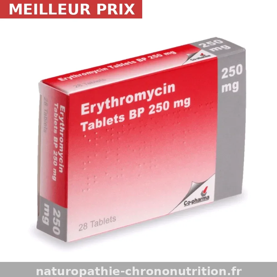 Acheter Érythromycine 500mg sans ordonnance à Bordeaux — livraison discrète