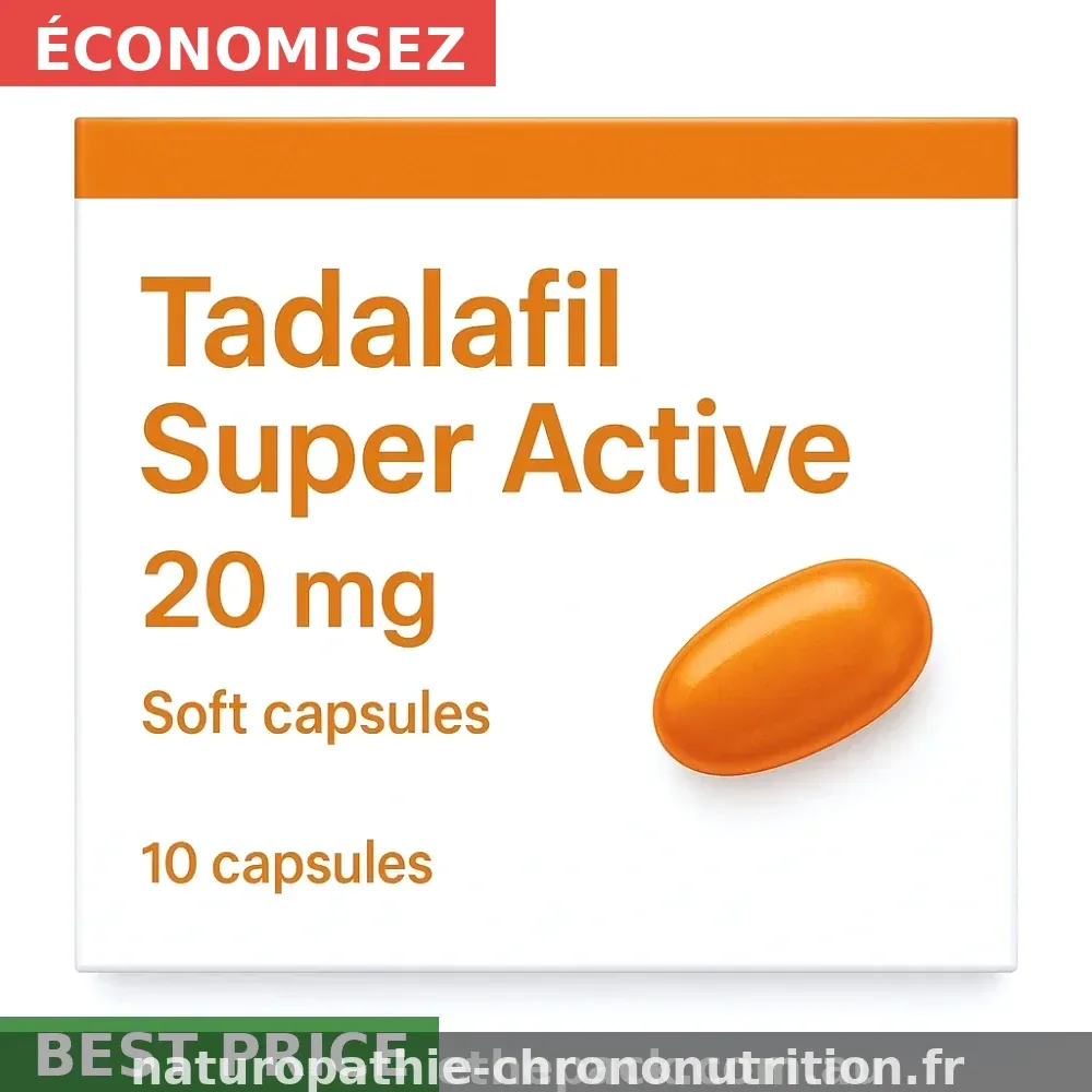Commandez Cialis Super Active 20mg à Bordeaux — seulement 0,55€