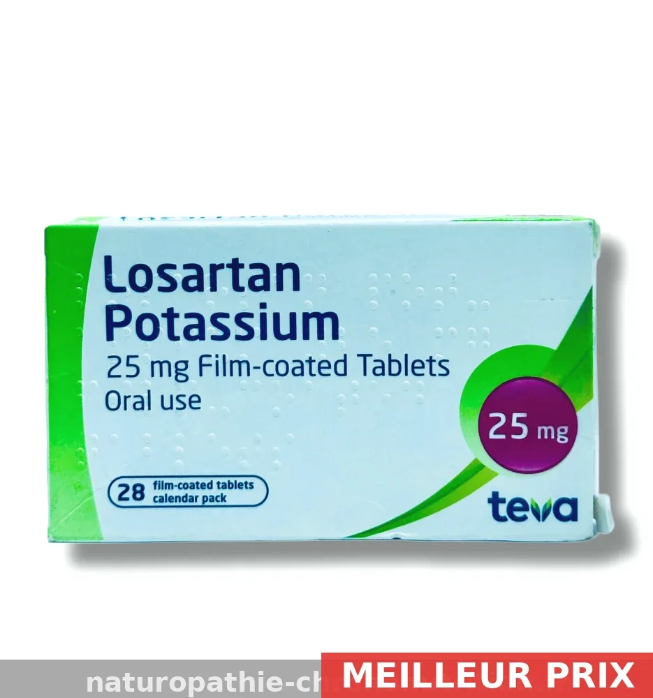 Achat Losartan 100mg en ligne sans ordonnance