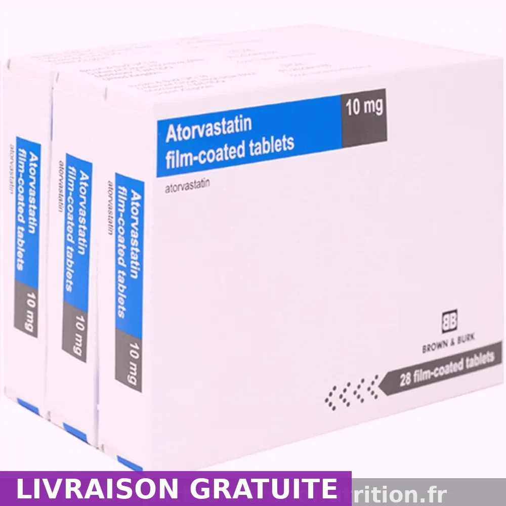 Où commander Atorvastatin en France métropolitaine au meilleur prix?