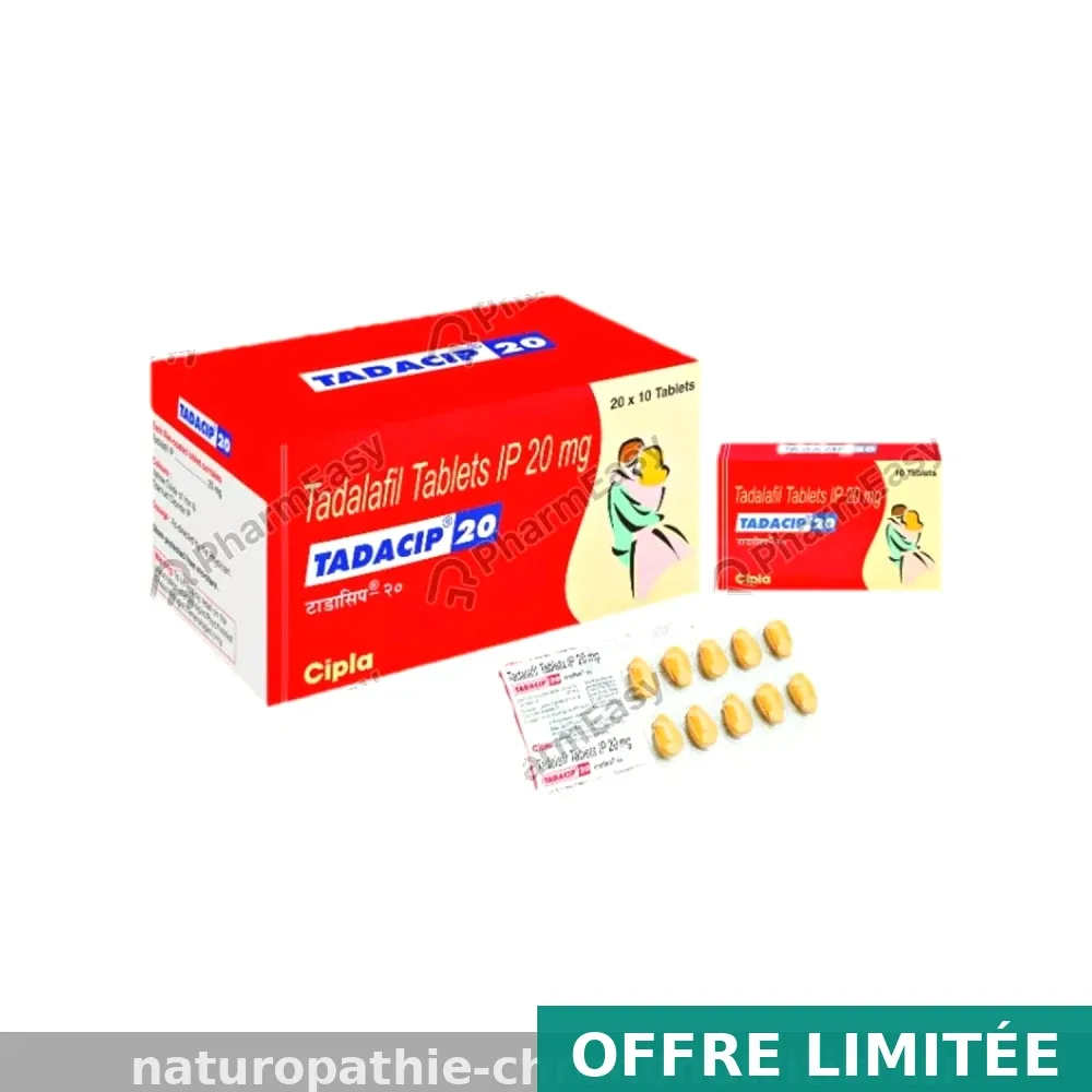 Achetez Tadacip 20mg sans ordonnance à Marseille — dès 0,29€